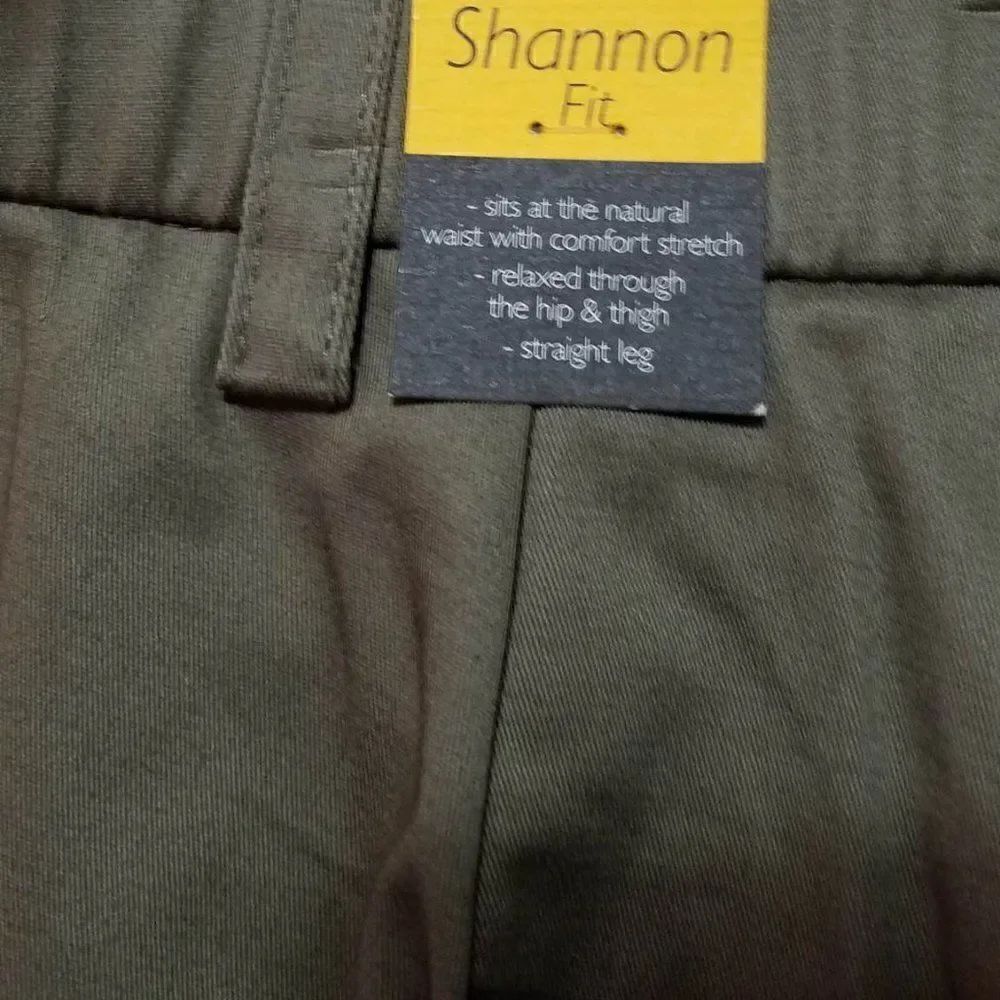 NWT Kim Rogers (Darker color) Olive-Mushroom Shannon Fit Shorts 12